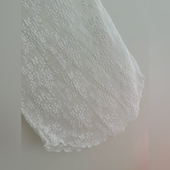 FP Intimately Ready to Go Lace Tee NWOT ivory - Picture 5 of 9